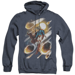 Supergirl Supergirl #1 - Heather Pullover Hoodie Heather Pullover Hoodie Superman   