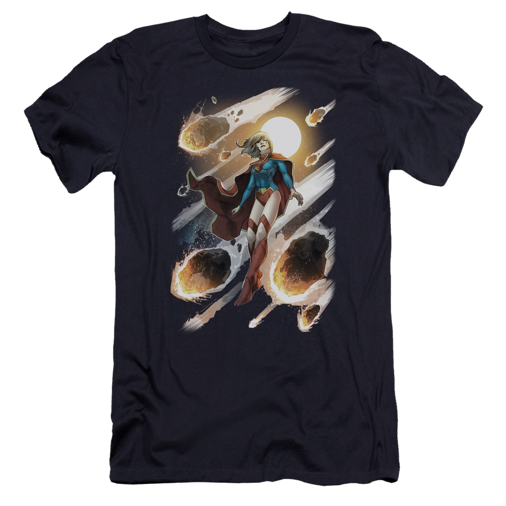 Justice League Supergirl #1 Men's Premium Slim Fit T-Shirt Men's Premium Slim Fit T-Shirt Superman   