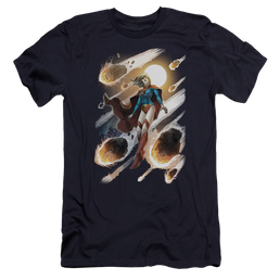Justice League Supergirl #1 Men's Premium Slim Fit T-Shirt Men's Premium Slim Fit T-Shirt Superman   