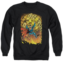 Superman Superman #1 - Men's Crewneck Sweatshirt Men's Crewneck Sweatshirt Superman   