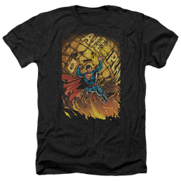 Superman Superman #1 - Men's Heather T-Shirt Men's Heather T-Shirt Superman   