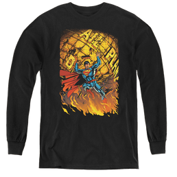 Superman Superman #1 - Youth Long Sleeve T-Shirt Youth Long Sleeve T-Shirt Superman   