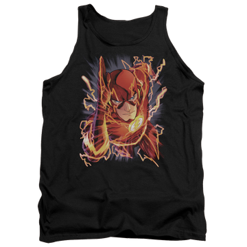 Black men's tank with Flash #1 graphic