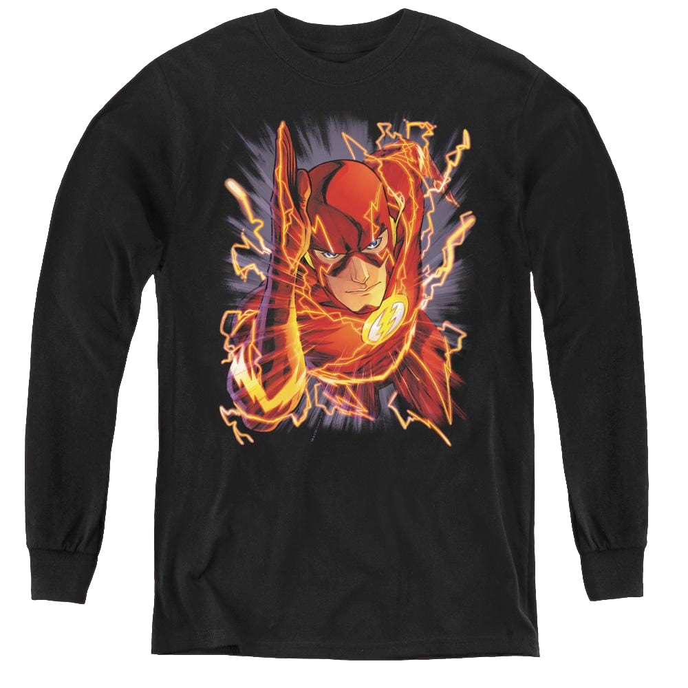 Flash, The Flash #1 - Youth Long Sleeve T-Shirt Youth Long Sleeve T-Shirt The Flash   