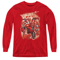 Green Lantern Red Lanterns #1 - Youth Long Sleeve T-Shirt Youth Long Sleeve T-Shirt Green Lantern   