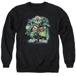 Green Lantern Corps #1 - Men's Crewneck Sweatshirt Men's Crewneck Sweatshirt Green Lantern   
