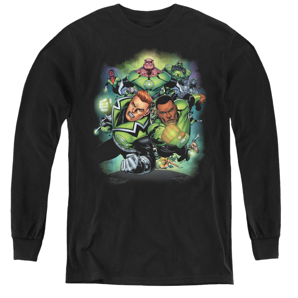 Green Lantern Corps #1 - Youth Long Sleeve T-Shirt Youth Long Sleeve T-Shirt Green Lantern   