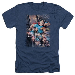 Superman Action Comics #1 - Men's Heather T-Shirt Men's Heather T-Shirt Superman   