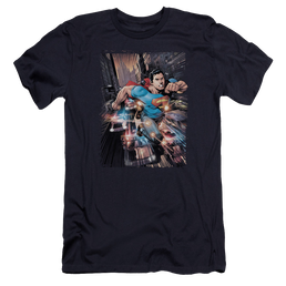 Superman Action Comics #1 - Men's Premium Slim Fit T-Shirt Men's Premium Slim Fit T-Shirt Superman   