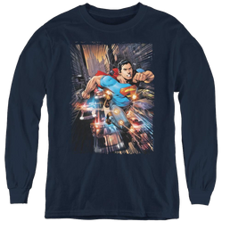 Superman Action Comics #1 - Youth Long Sleeve T-Shirt Youth Long Sleeve T-Shirt Superman   