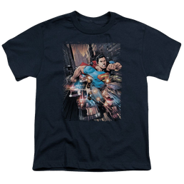 Superman Action Comics #1 - Youth T-Shirt Youth T-Shirt (Ages 8-12) Superman   