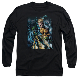 Aquaman Aquaman #1 - Men's Long Sleeve T-Shirt Men's Long Sleeve T-Shirt Aquaman   