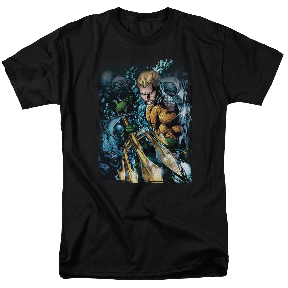 Aquaman Aquaman #1 - Men's Regular Fit T-Shirt Men's Regular Fit T-Shirt Aquaman   