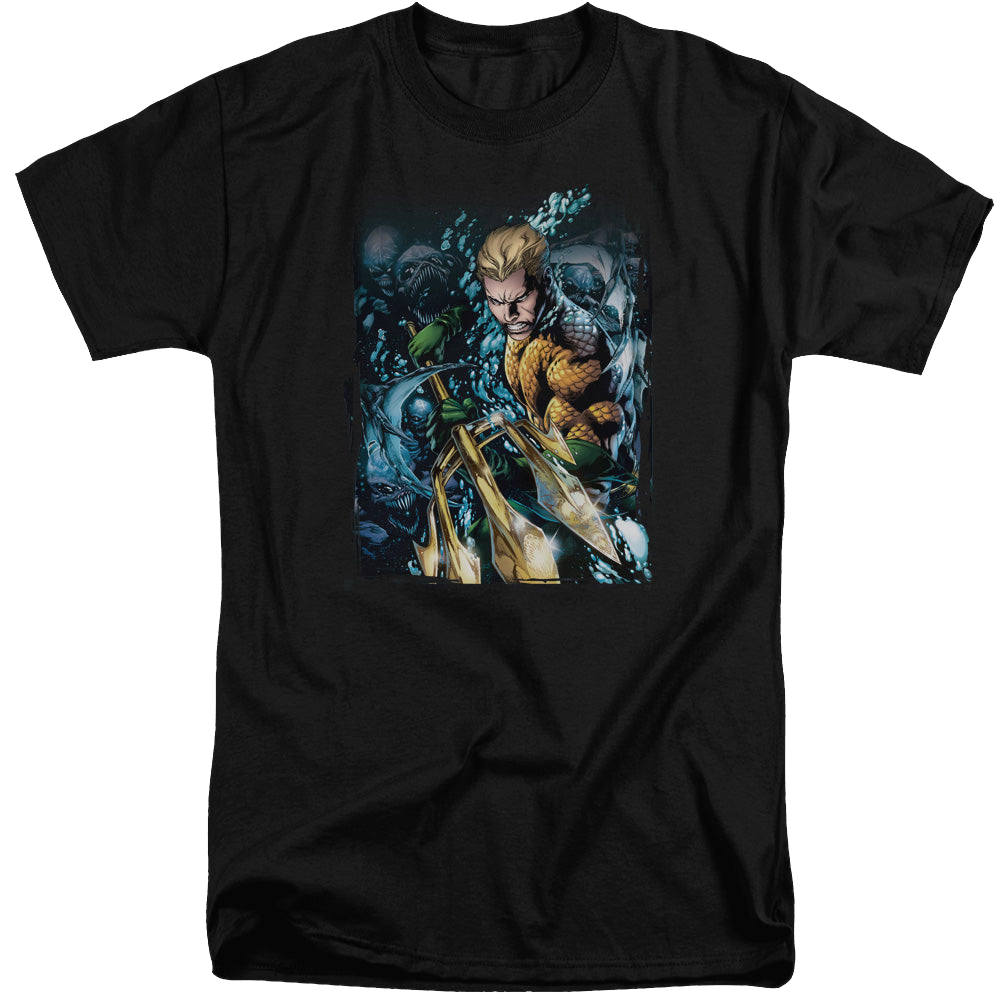 Aquaman Aquaman #1 - Men's Tall Fit T-Shirt Men's Tall Fit T-Shirt Aquaman   
