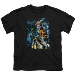 Aquaman Aquaman #1 - Youth T-Shirt Youth T-Shirt (Ages 8-12) Aquaman   