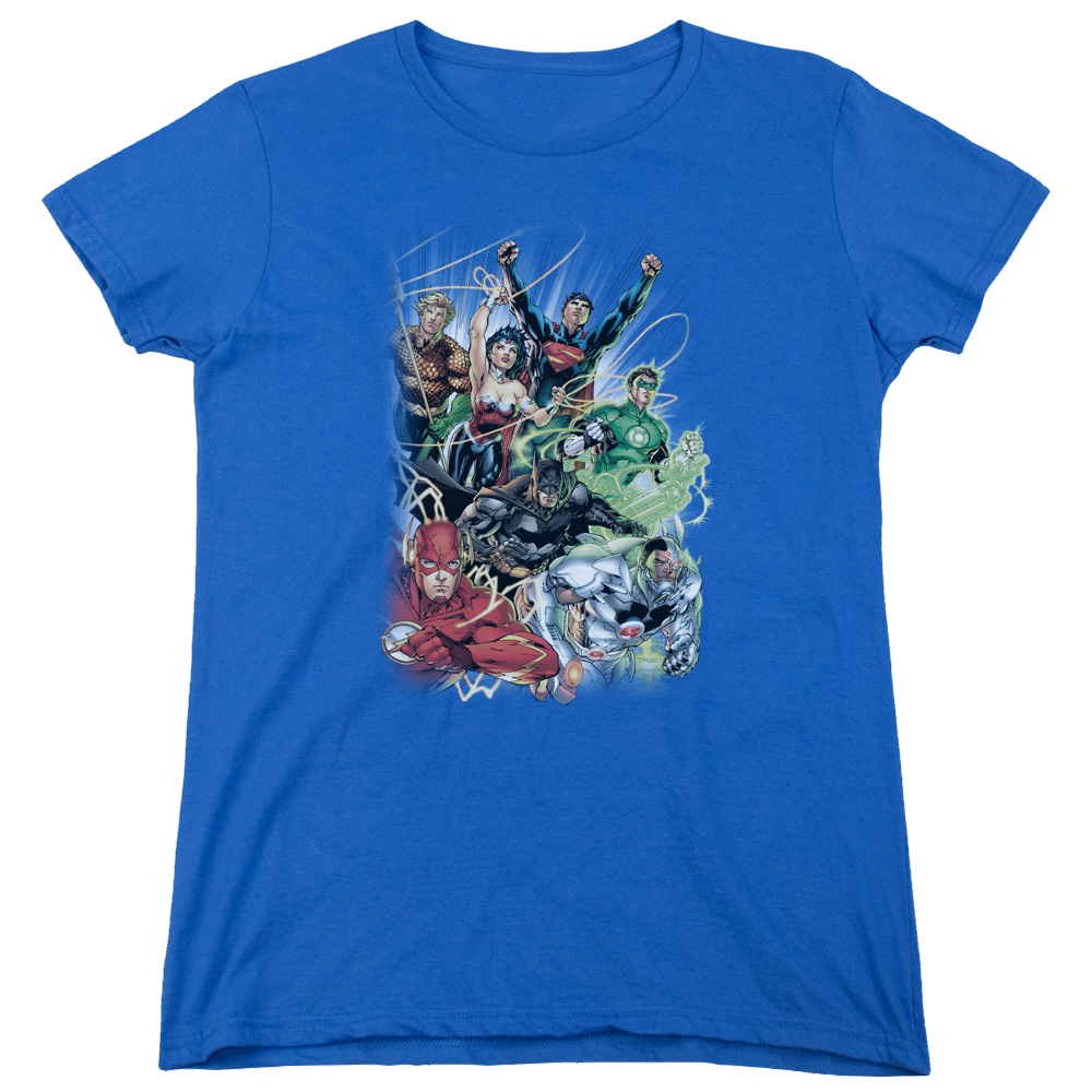 Justice League Justice League #1 Women's T-Shirt Women's T-Shirt Justice League   