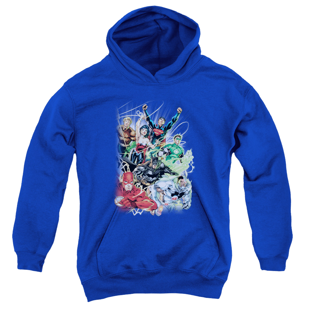 Justice League Justice League #1 - Youth Hoodie Youth Hoodie (Ages 8-12) Justice League   