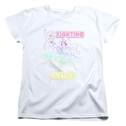 Dc Super Hero Girls Fighting For Justice - Women's T-Shirt Women's T-Shirt DC Comics   