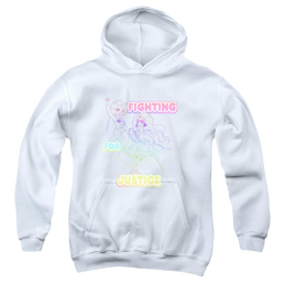 Dc Super Hero Girls Fighting For Justice - Youth Hoodie Youth Hoodie (Ages 8-12) DC Comics   