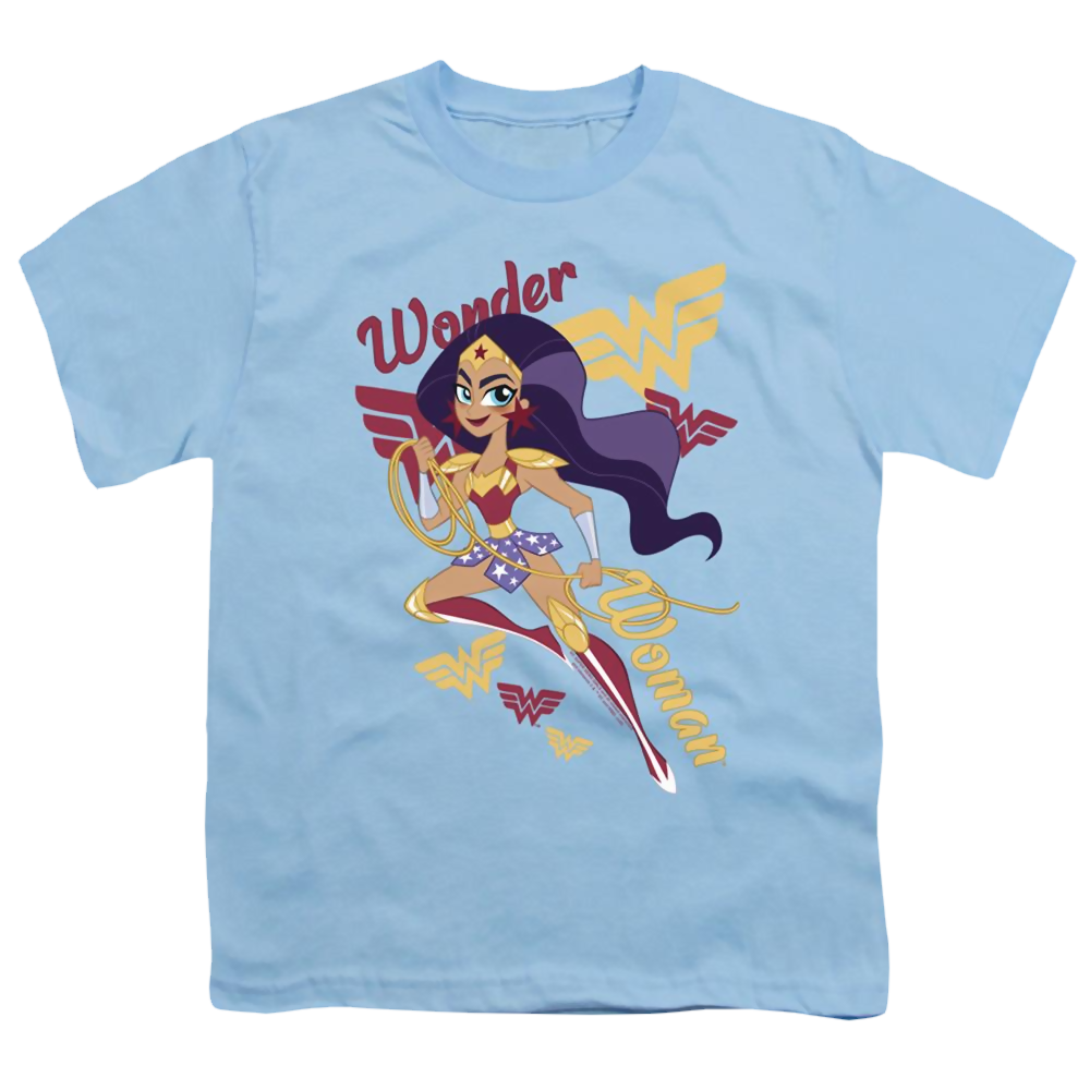 Dc Super Hero Girls Wonder Woman - Youth T-Shirt Youth T-Shirt (Ages 8-12) DC Comics   