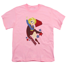 Dc Super Hero Girls Supergirl - Youth T-Shirt Youth T-Shirt (Ages 8-12) DC Comics   
