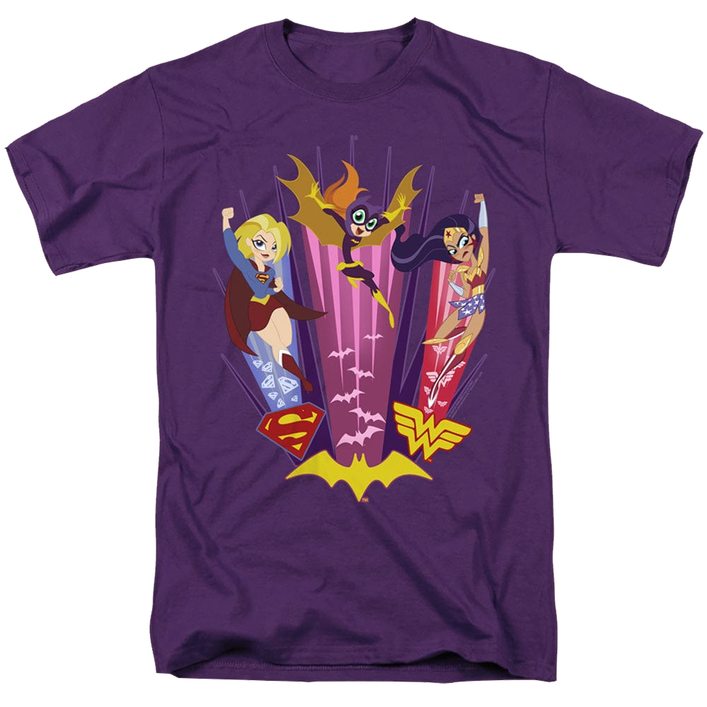DC Super Hero Girls Super Trio - Men's Regular Fit T-Shirt Men's Regular Fit T-Shirt DC Comics   