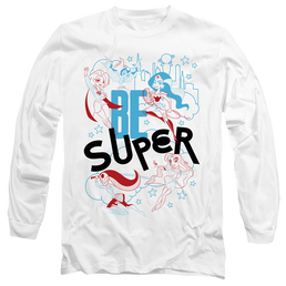 Dc Super Hero Girls Be Super - Men's Long Sleeve T-Shirt Men's Long Sleeve T-Shirt DC Comics   