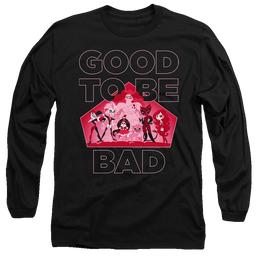 Dc Super Hero Girls Good To Be Bad - Men's Long Sleeve T-Shirt Men's Long Sleeve T-Shirt DC Comics   