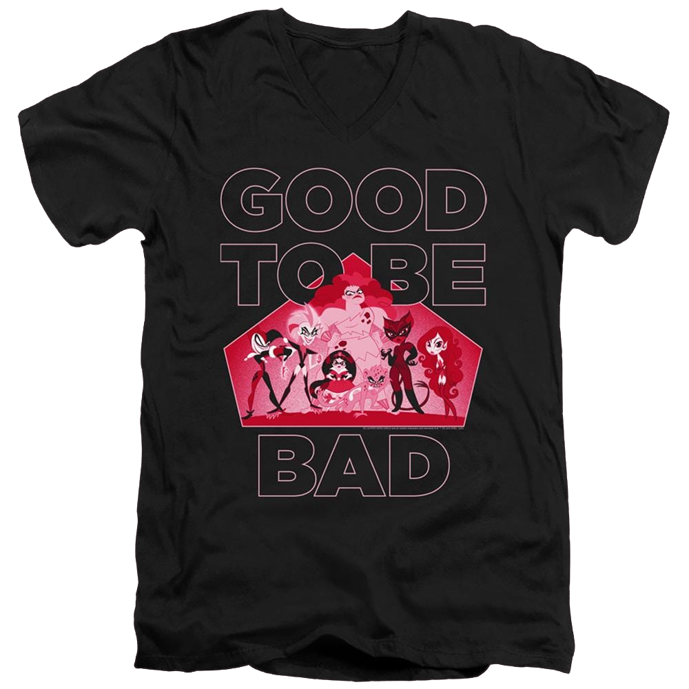Dc Super Hero Girls Good To Be Bad - Men's V-Neck T-Shirt Men's V-Neck T-Shirt DC Comics   