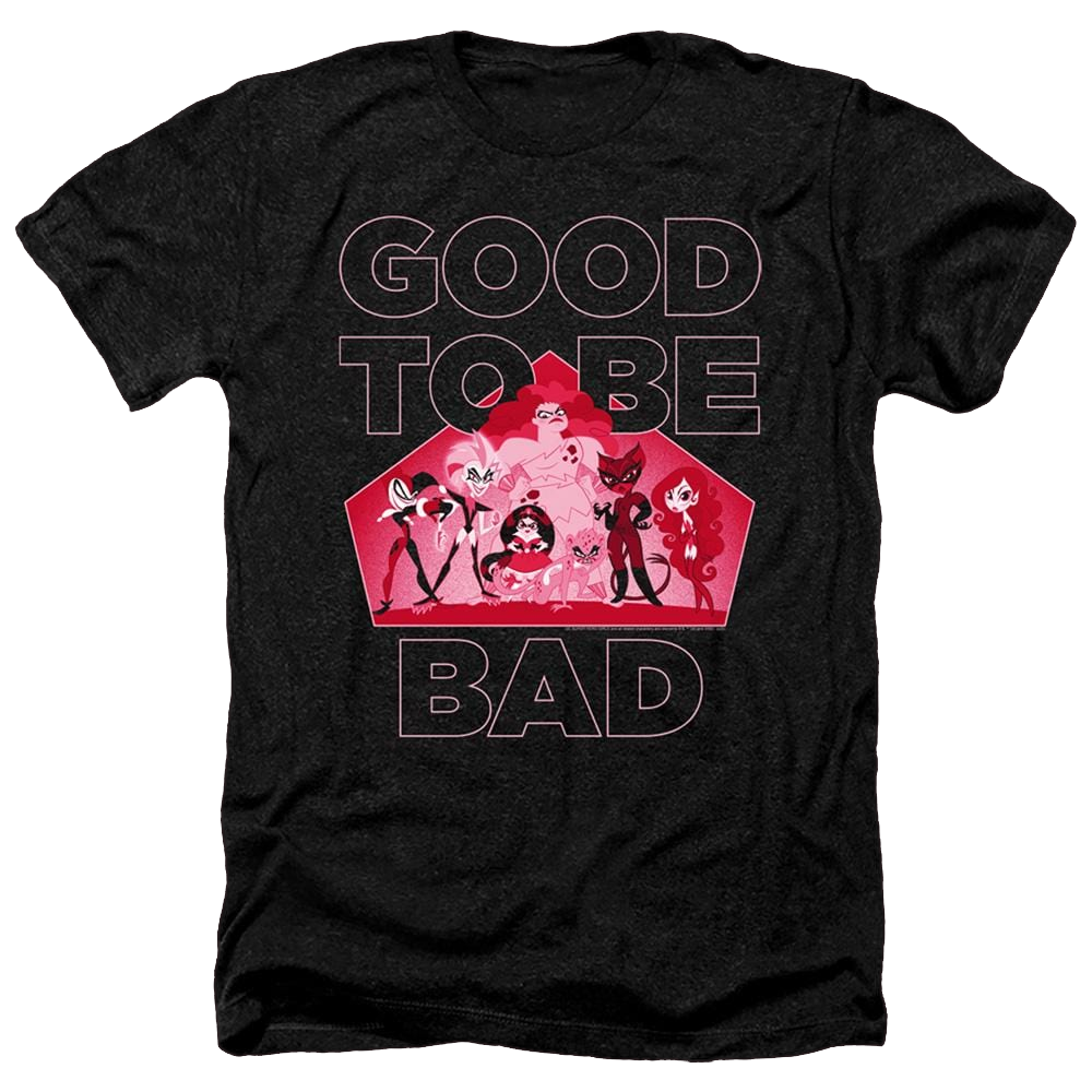 Dc Super Hero Girls Good To Be Bad - Men's Heather T-Shirt Men's Heather T-Shirt DC Comics   