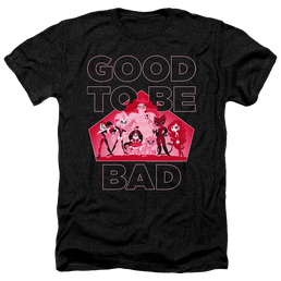 Dc Super Hero Girls Good To Be Bad - Men's Heather T-Shirt Men's Heather T-Shirt DC Comics   