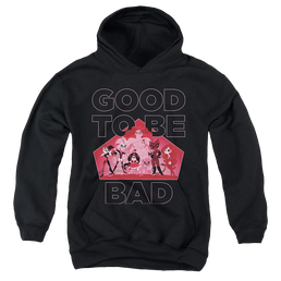 Dc Super Hero Girls Good To Be Bad - Youth Hoodie Youth Hoodie (Ages 8-12) DC Comics   