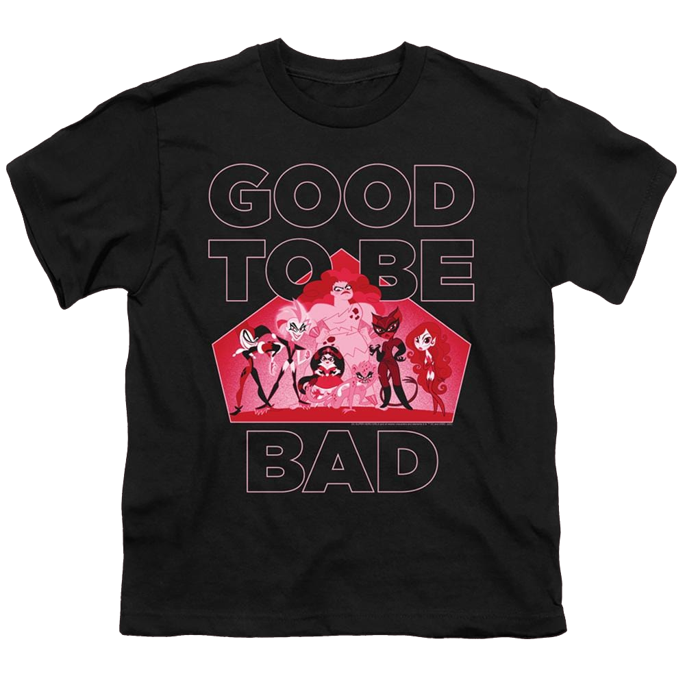 Dc Super Hero Girls Good To Be Bad - Youth T-Shirt Youth T-Shirt (Ages 8-12) DC Comics   