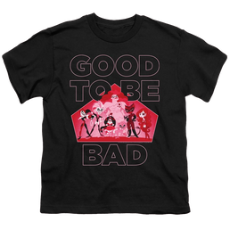 Dc Super Hero Girls Good To Be Bad - Youth T-Shirt Youth T-Shirt (Ages 8-12) DC Comics   