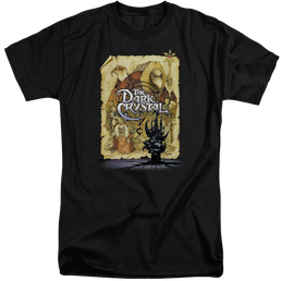 Dark Crystal Poster - Men's Tall Fit T-Shirt Men's Tall Fit T-Shirt Dark Crystal   