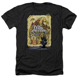 Dark Crystal Poster - Men's Heather T-Shirt Men's Heather T-Shirt Dark Crystal   