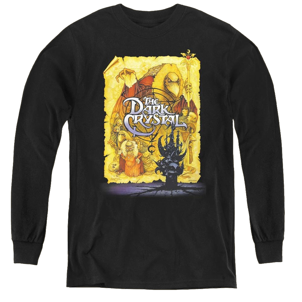 Dark Crystal, The Poster - Youth Long Sleeve T-Shirt Youth Long Sleeve T-Shirt Dark Crystal   