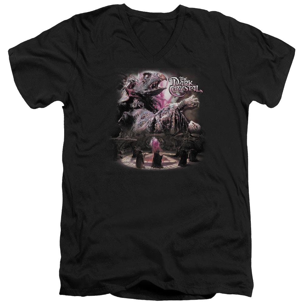 Dark Crystal Power Mad - Men's V-Neck T-Shirt Men's V-Neck T-Shirt Dark Crystal   