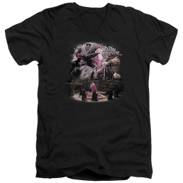 Dark Crystal Power Mad - Men's V-Neck T-Shirt Men's V-Neck T-Shirt Dark Crystal   