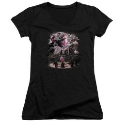 Dark Crystal Power Mad - Juniors V-Neck T-Shirt Juniors V-Neck T-Shirt Dark Crystal   