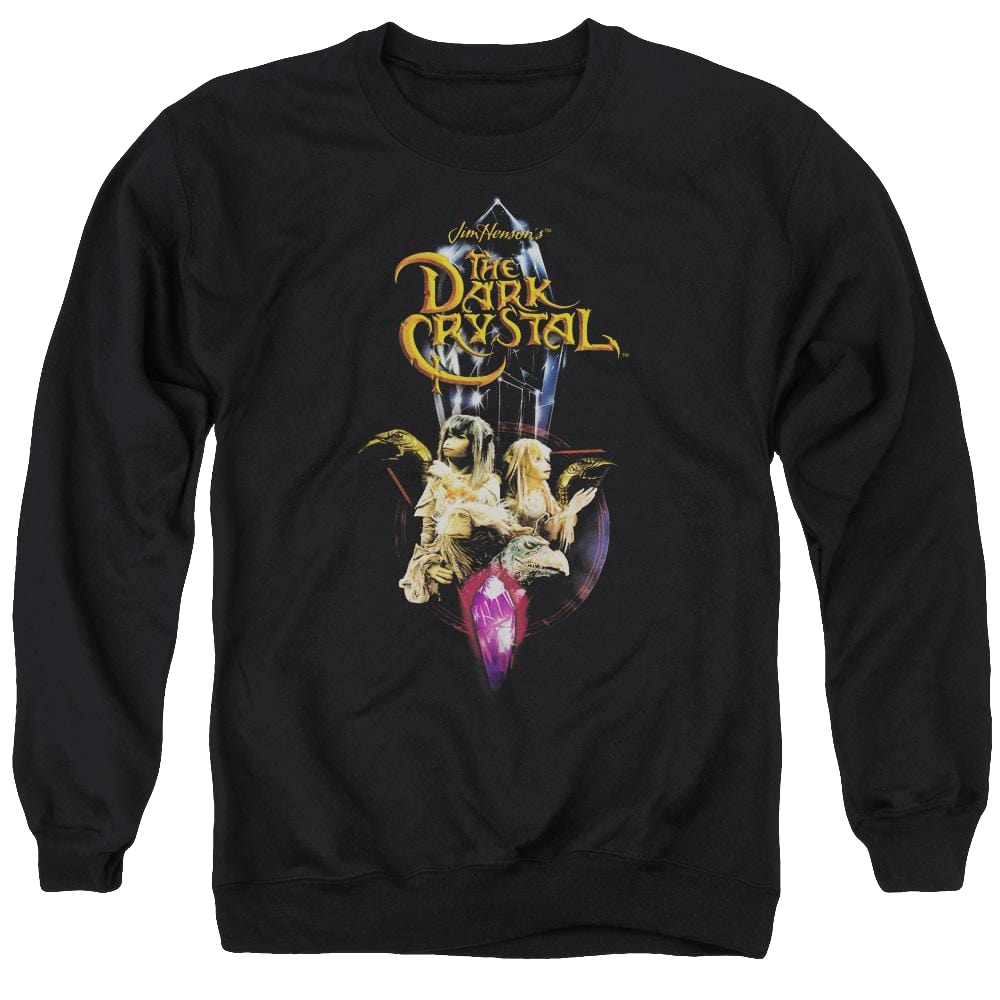 Dark Crystal Crystal Quest - Men's Crewneck Sweatshirt Men's Crewneck Sweatshirt Dark Crystal   
