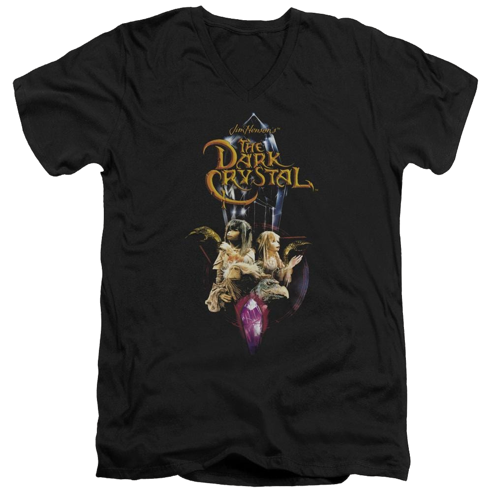 Dark Crystal Crystal Quest - Men's V-Neck T-Shirt Men's V-Neck T-Shirt Dark Crystal   