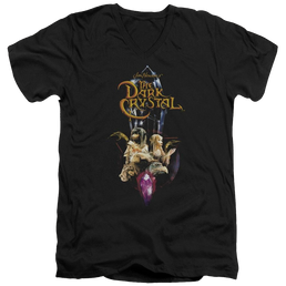 Dark Crystal Crystal Quest - Men's V-Neck T-Shirt Men's V-Neck T-Shirt Dark Crystal   
