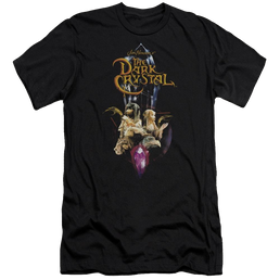 Dark Crystal Crystal Quest Premium Adult Slim Fit T-Shirt Men's Premium Slim Fit T-Shirt Dark Crystal   
