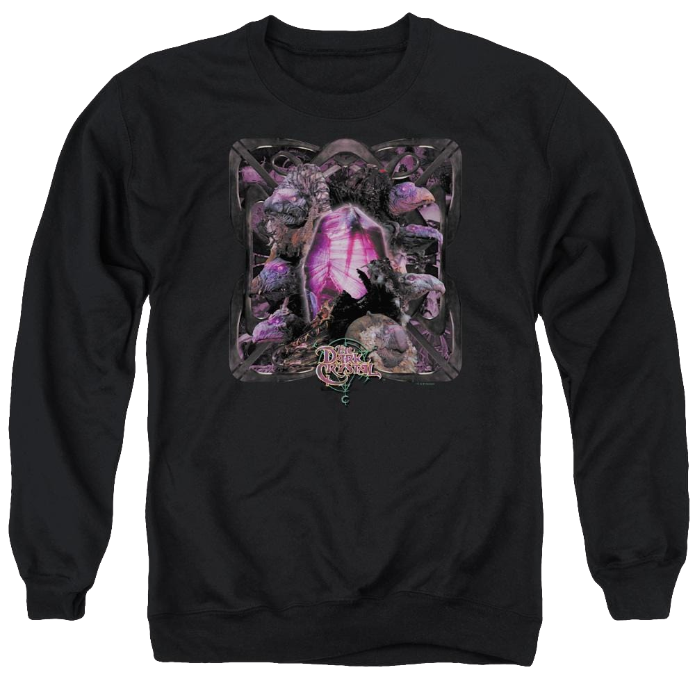 Dark Crystal Lust For Power - Men's Crewneck Sweatshirt Men's Crewneck Sweatshirt Dark Crystal   