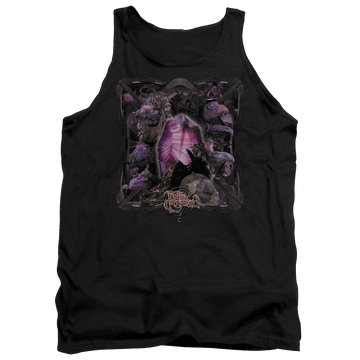 Black men's tank with Dark Crystal Lust For Power graphic