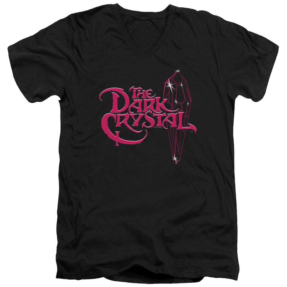 Dark Crystal Bright Logo - Men's V-Neck T-Shirt Men's V-Neck T-Shirt Dark Crystal   