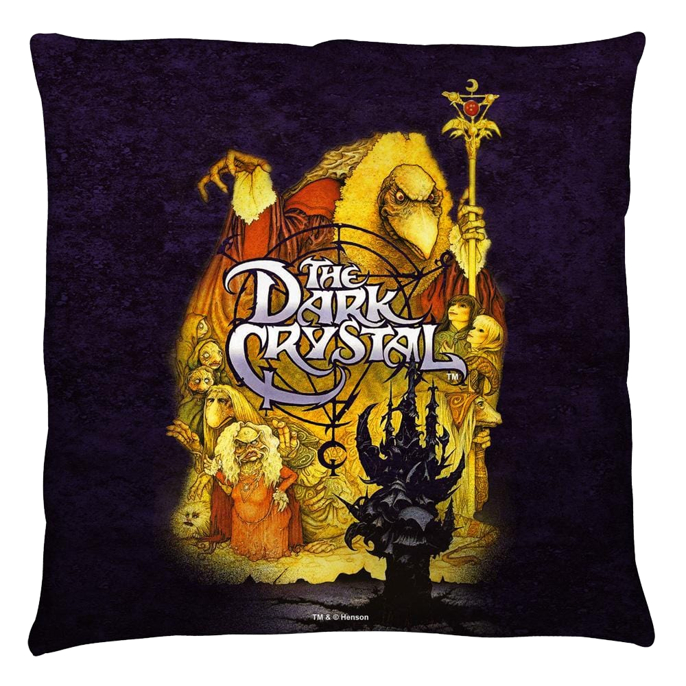 Dark Crystal Poster Throw Pillow Throw Pillows Dark Crystal   