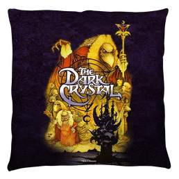 Dark Crystal Poster Throw Pillow Throw Pillows Dark Crystal   