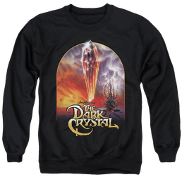 Dark Crystal, The Crystal Poster - Men's Crewneck Sweatshirt Men's Crewneck Sweatshirt Dark Crystal   